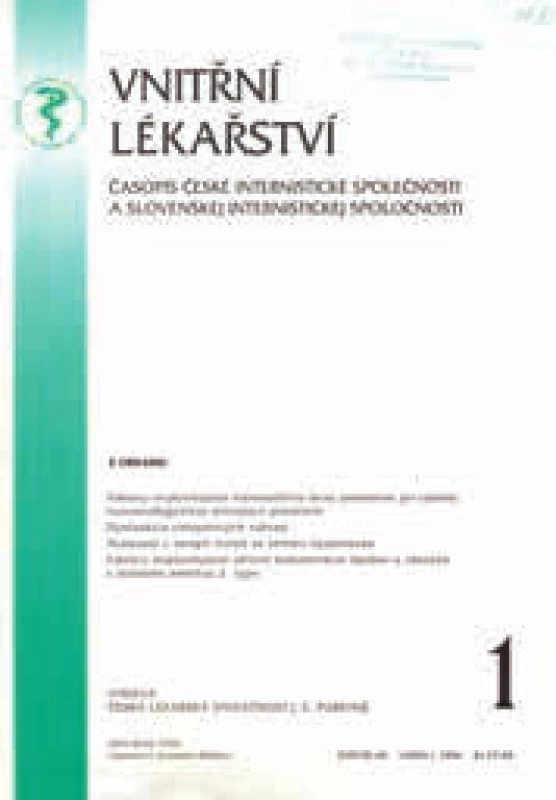 Vnitřní lékařství – od 40. ročníku (od roku 1994)