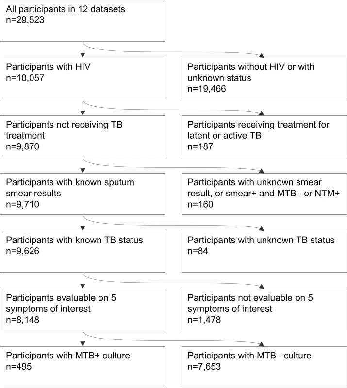 Flow chart of study participants included in the individual patient data meta-analysis.