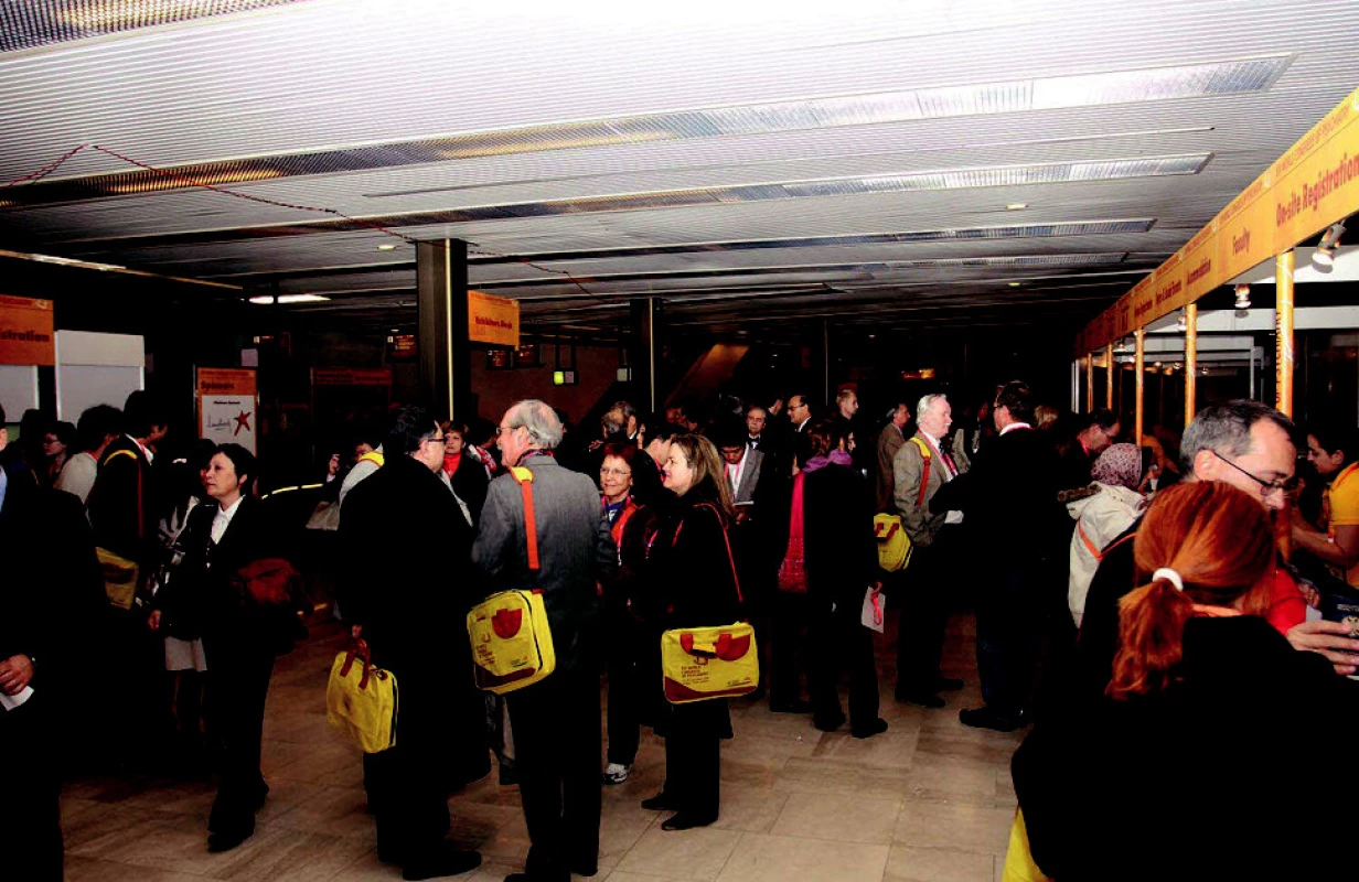 V sobotu 20. září vše vypuklo! Registrací muselo projít téměř 7000 účastníků konference.