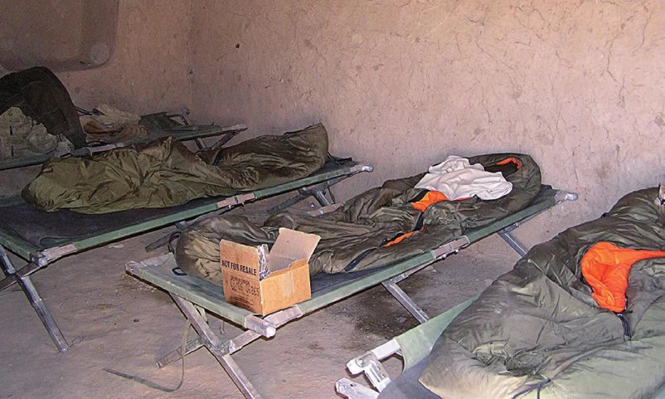 Sparťanský život odloučených jednotek naší armády v Iráku