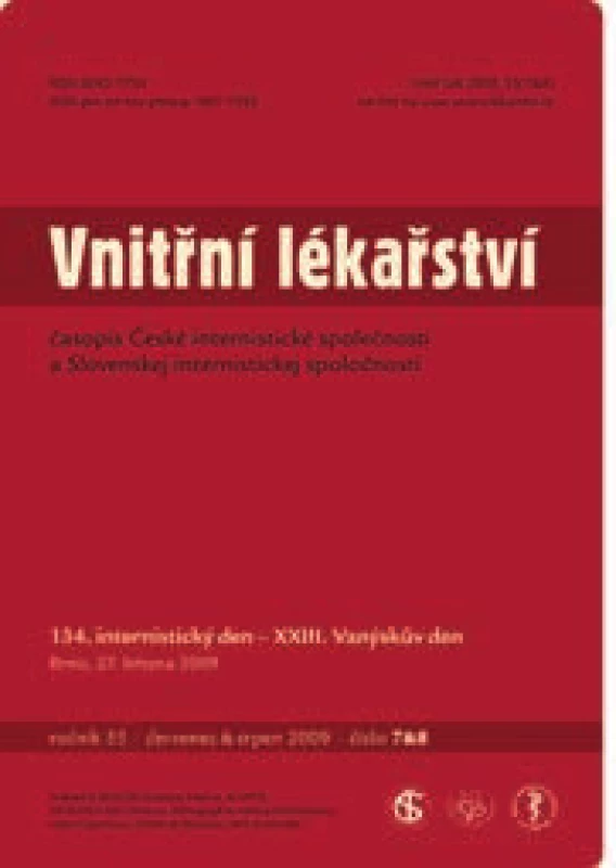 Vnitřní lékařství – od 54. ročníku (od roku 2008)