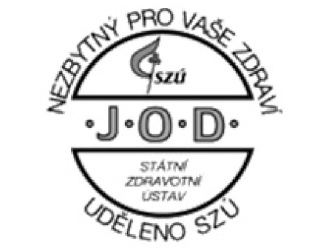 Logo udělované Státním zdravotním ústavem na návrh 
MKJD výrobcům potravin obohacených jodem nebo 
potravinových doplňků
