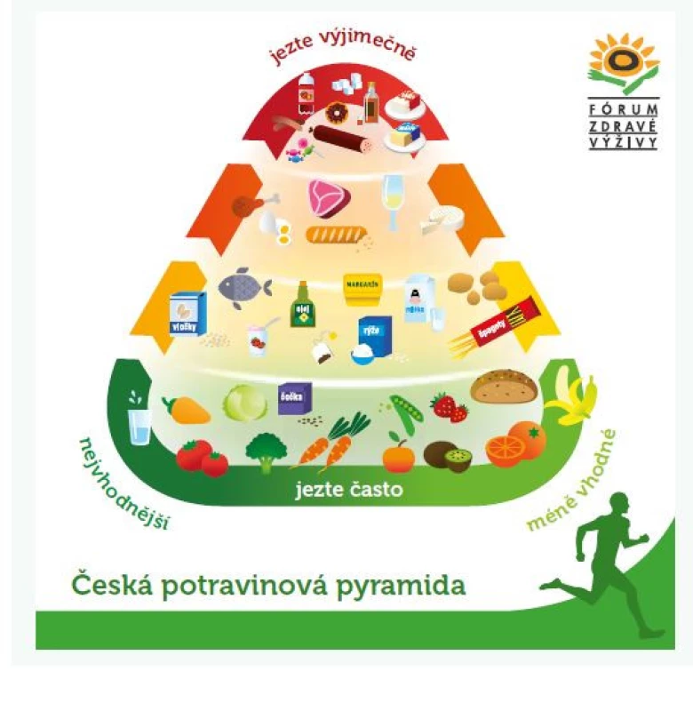 Pyramida Fóra zdravé výživy.
Upraveno podle [3]