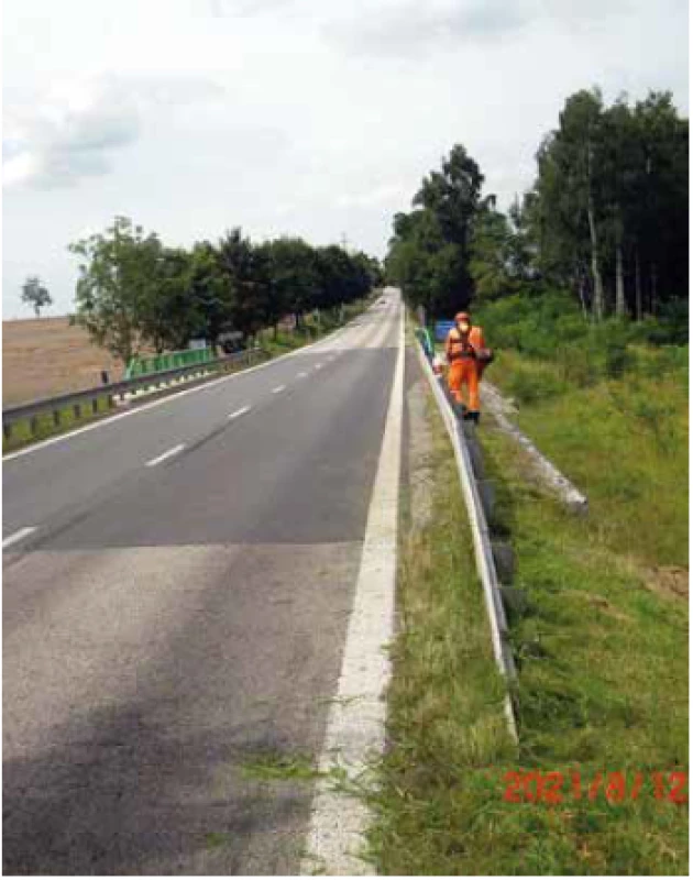 Práce s křovinořezem