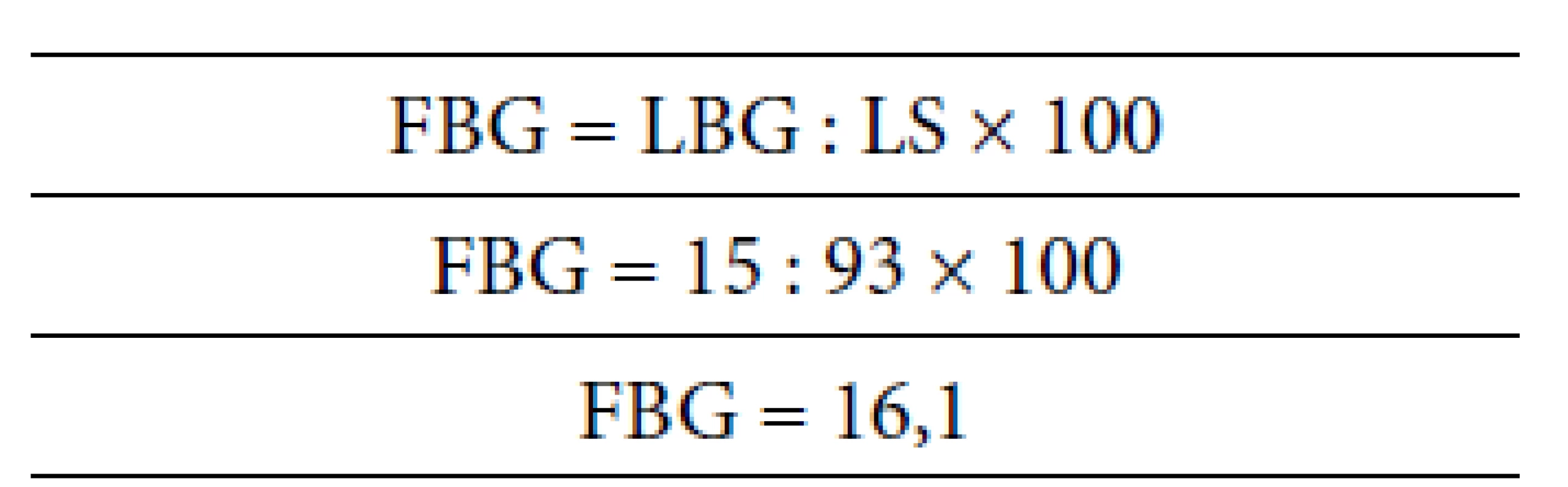 Frekvence gramatických
chyb (FBG) u dívky dosahuje
orientační hodnoty 16,1.