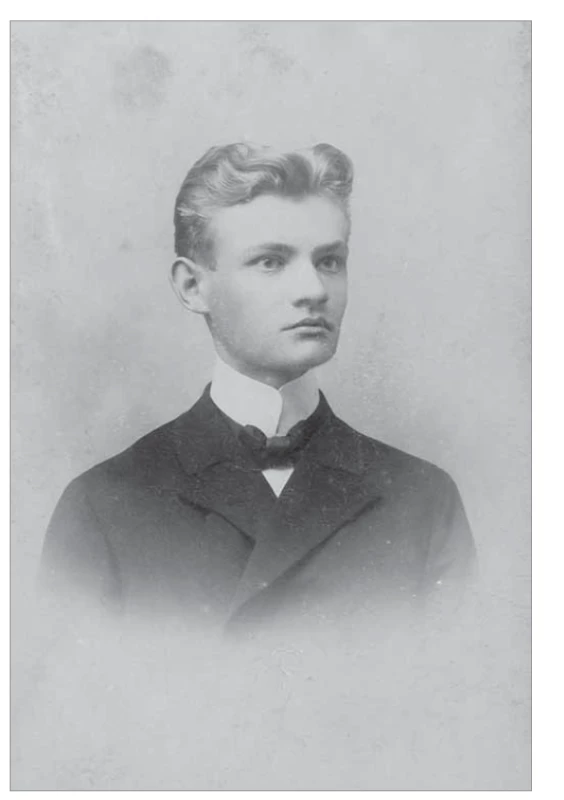 Antonín Přecechtěl, studentská léta.<br>
Fig. 2. Antonín Přecechtěl, student years.