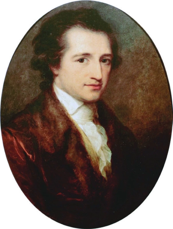 Johann Wolfgang von Goethe v roce 1775
<br>(olej Angeliky Kauffmanové)