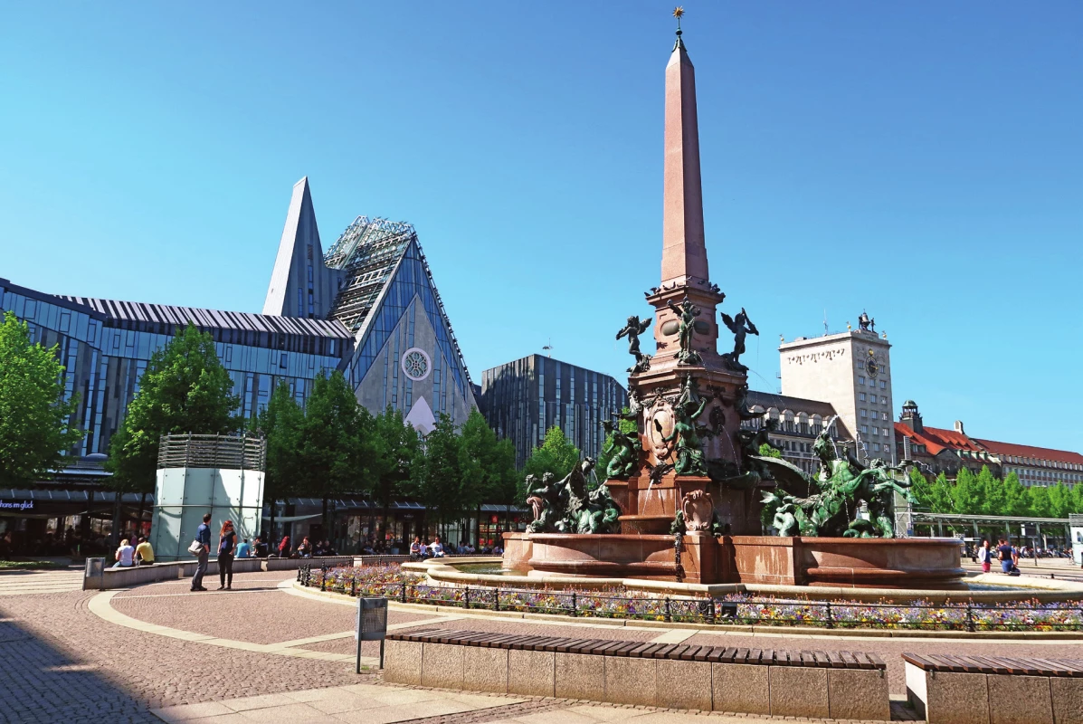 Náměstí Augustusplatz.