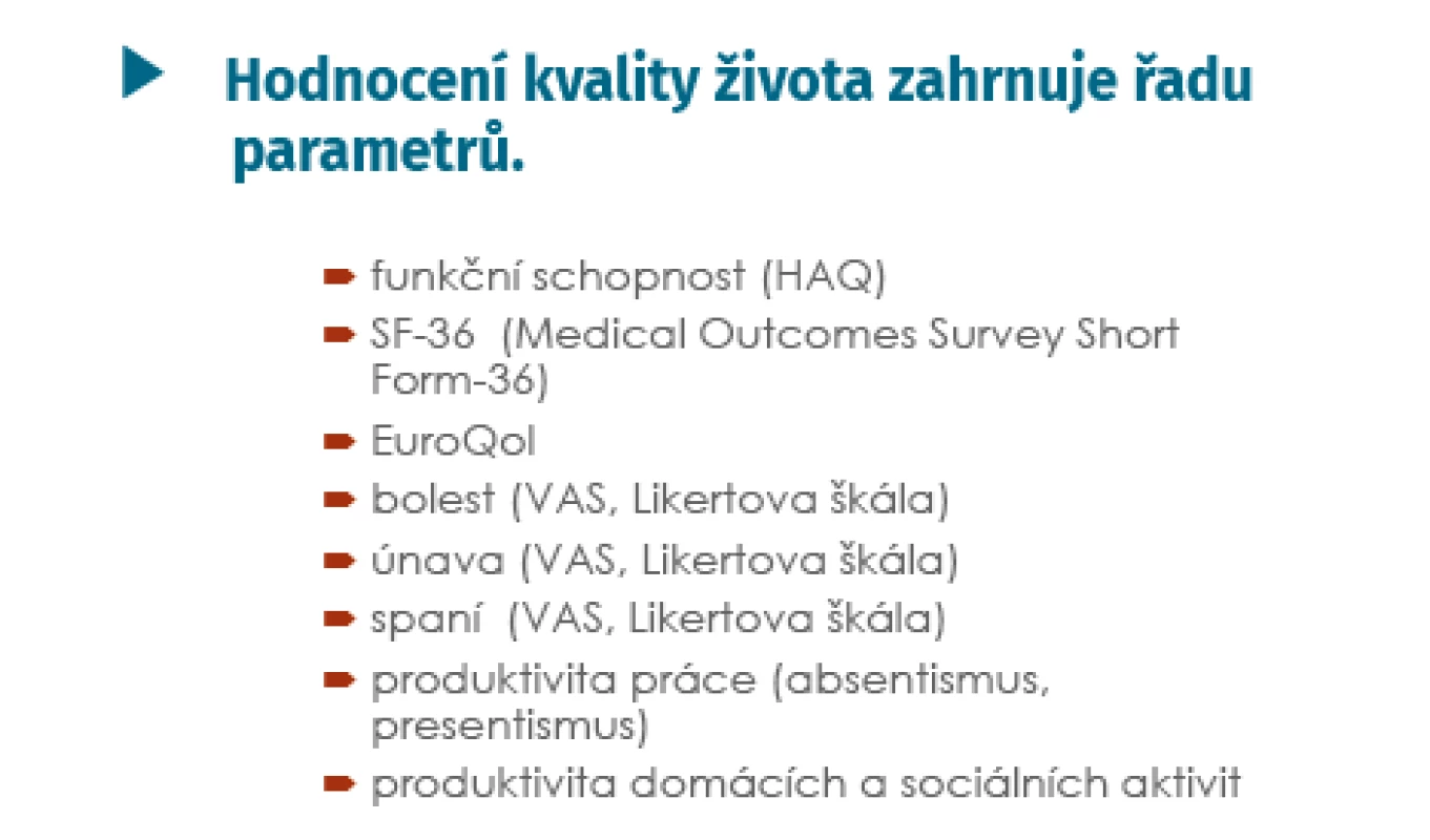 Hodnocení kvality života