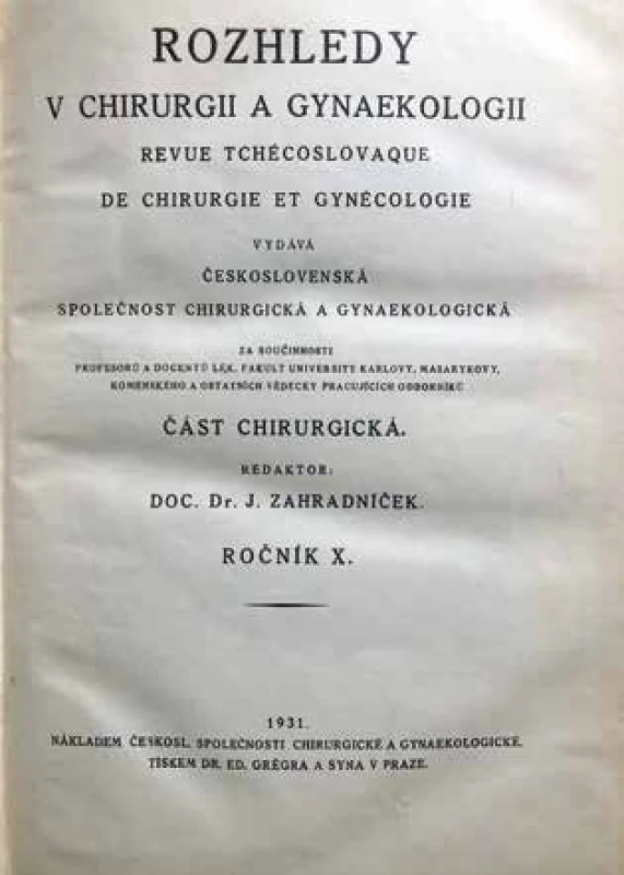 Ročník 1931 byl tisknut na kvalitním papíře včetně
obrazové dokumentace