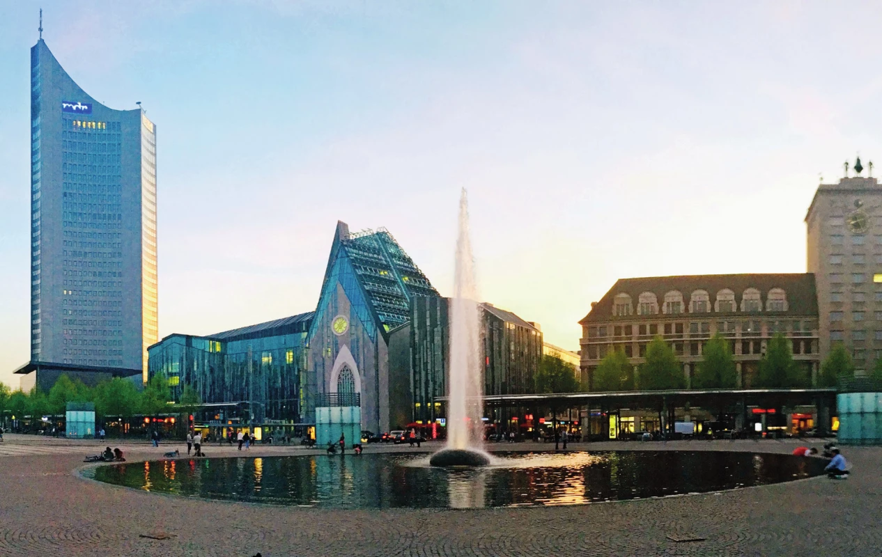 Náměstí Augustusplatz.
