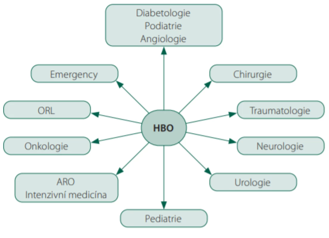 Multidisciplinární charakter hyperbarické medicíny