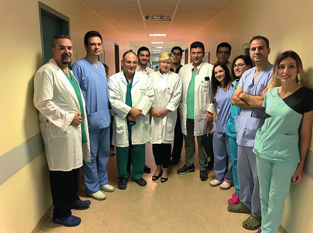Prof. Dr. I. Konstantinidis a kolektív lekárov I. univerzitnej otorinolaryngologickej kliniky Aristotelovej univerzity v Solúne,
MUDr. I. Šebová, CSc., MPH a MUDr. D. Paouris.