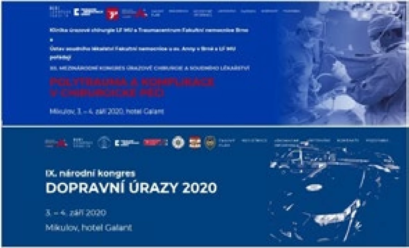  Banner s upoutávkou na obě akce