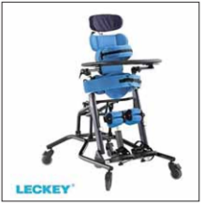 Stavěcí systém Leckey Mygo
(firma Medicco).<br>
Fig. 3. Standing system Leckey Mygo
(by Medicco).