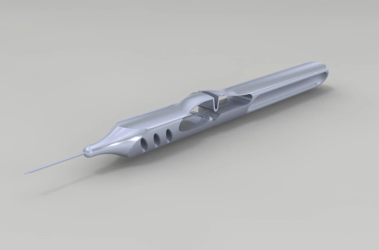 Single Deployment Implant Tool - EX-PRESS ™ Delivery System
(Source: Image provided by the manufacturer)