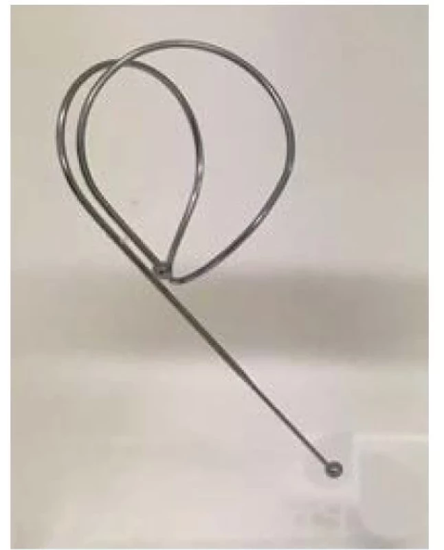 Nitinolová spirálka (coil)