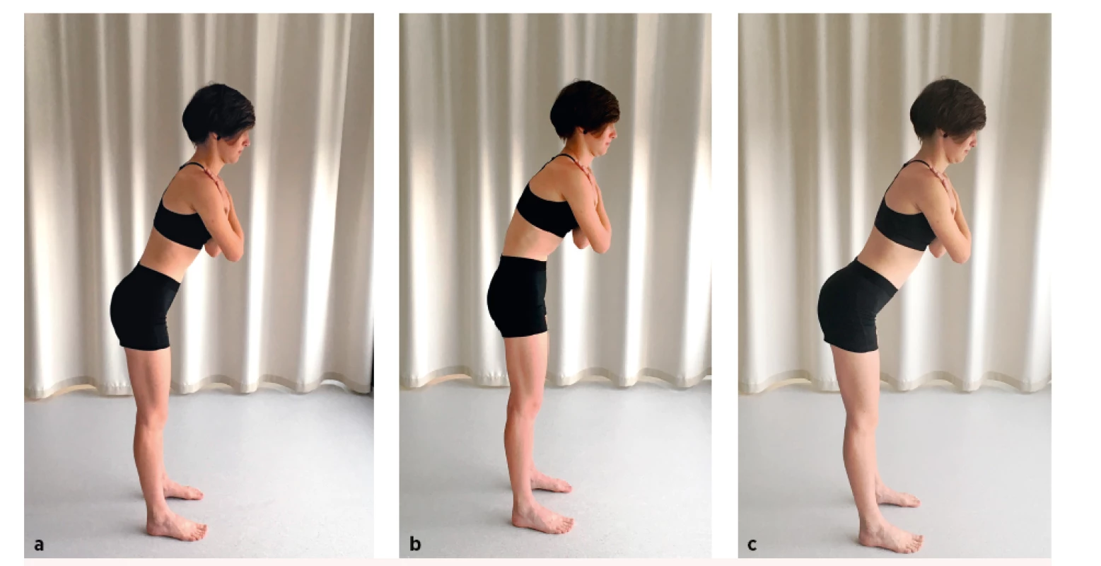 Waiters' bow test