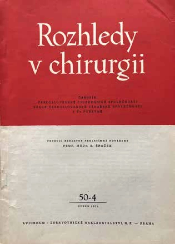 Dubnové číslo 1971 při 50. výročí založení časopisu
