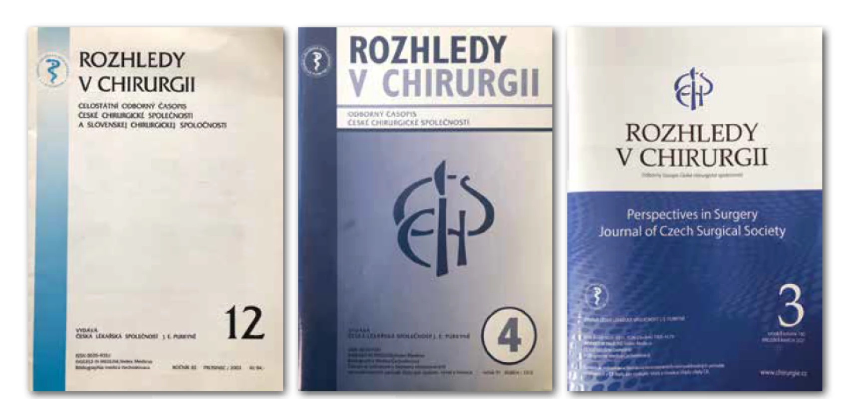 , 8, 9: Vývoj designu časopisu na začátku tohoto století