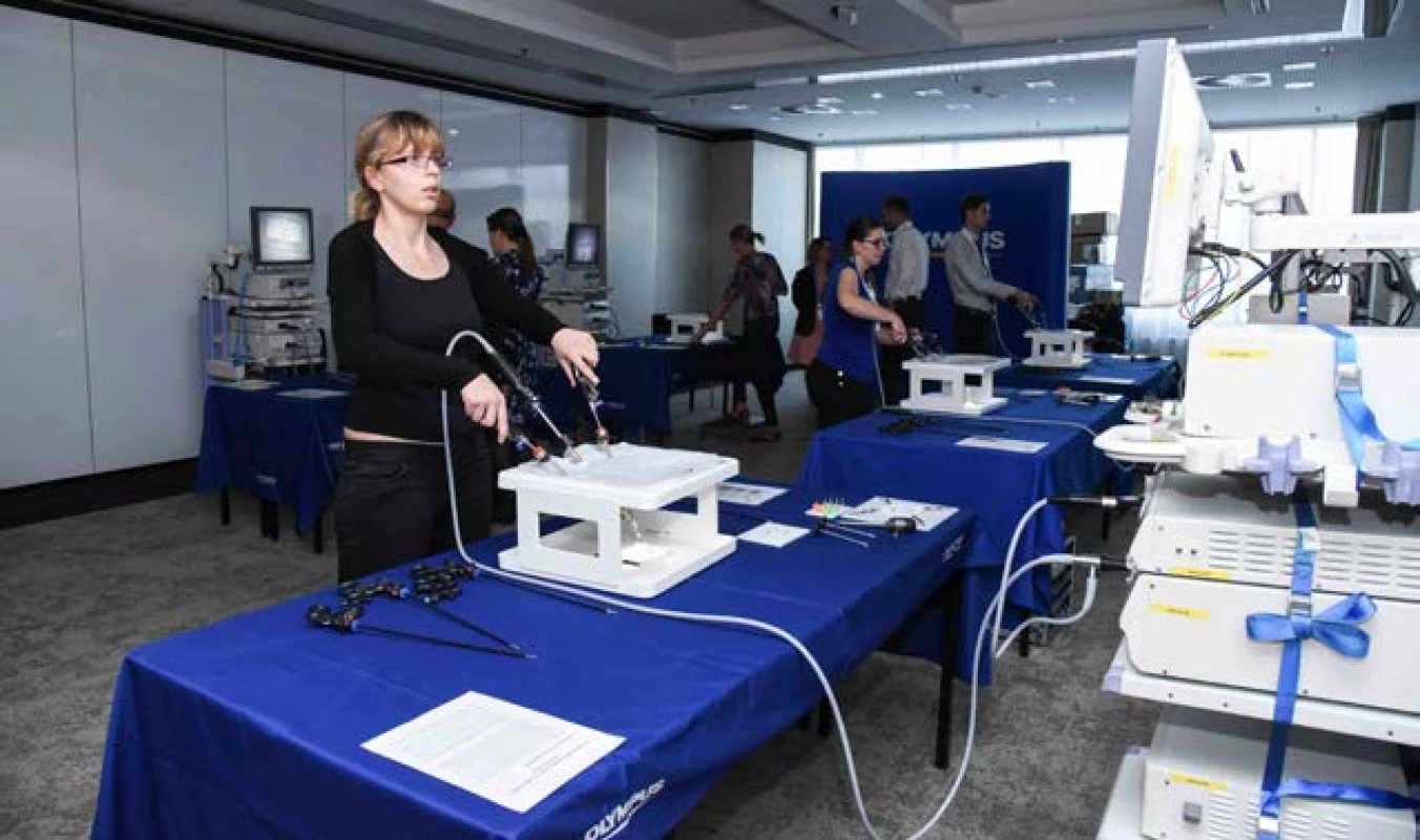 Hands-on training kurzy<br>
Fig. 7. Hands-on training courses
