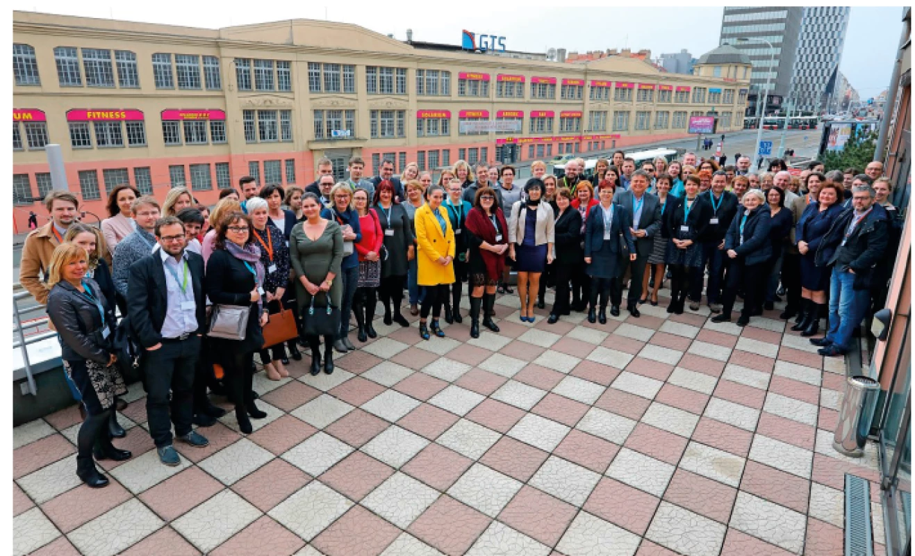 Fotografie z posledního setkání Kooperativní lymfomové skupiny v roce 2018