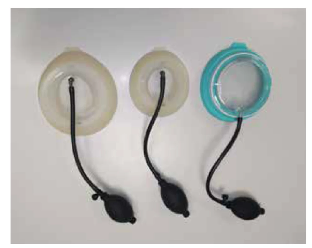 Rôzne modely vacuum bellu (archív KDCH UNM).<br>
Fig. 2. Different models of vacuum bell.