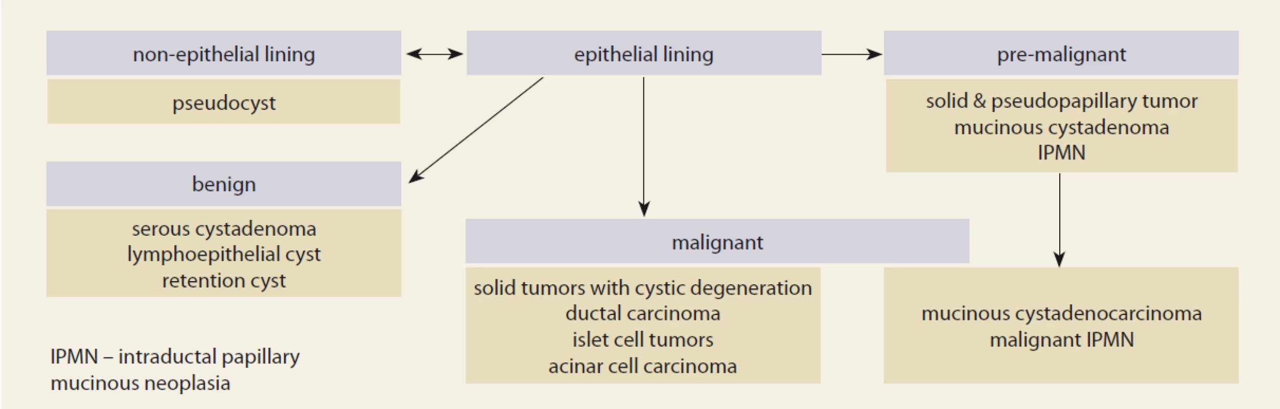 Pancreatic cysts. What are we looking for?