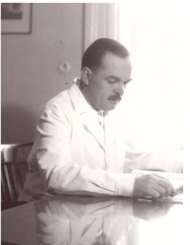 V primářské pracovně