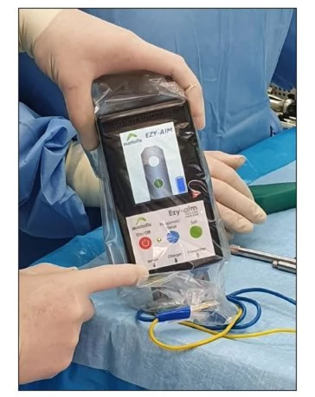 Řídící jednotka s korektní kalibrací hřebu
