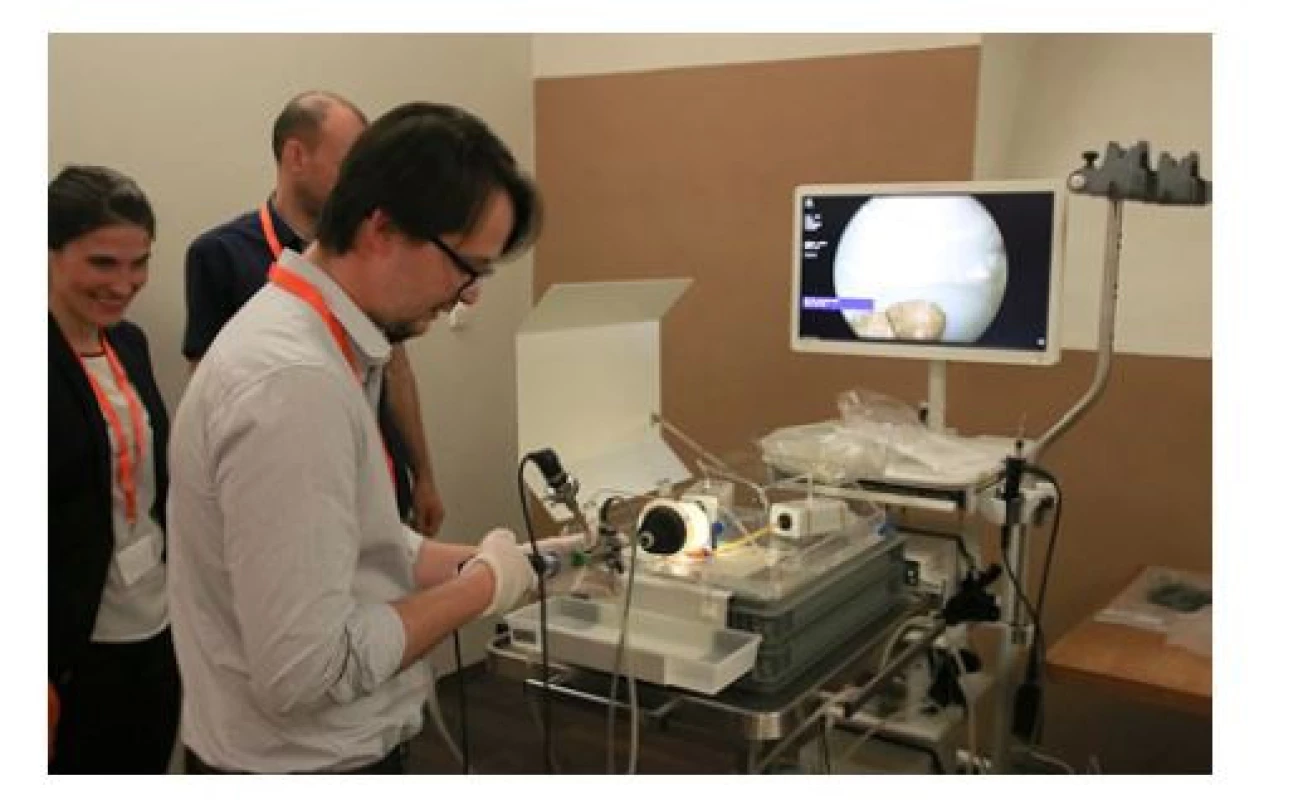 Momentky z Hands-on training kurzů<br>
Fig. 8. Snapshots from hands-on training courses