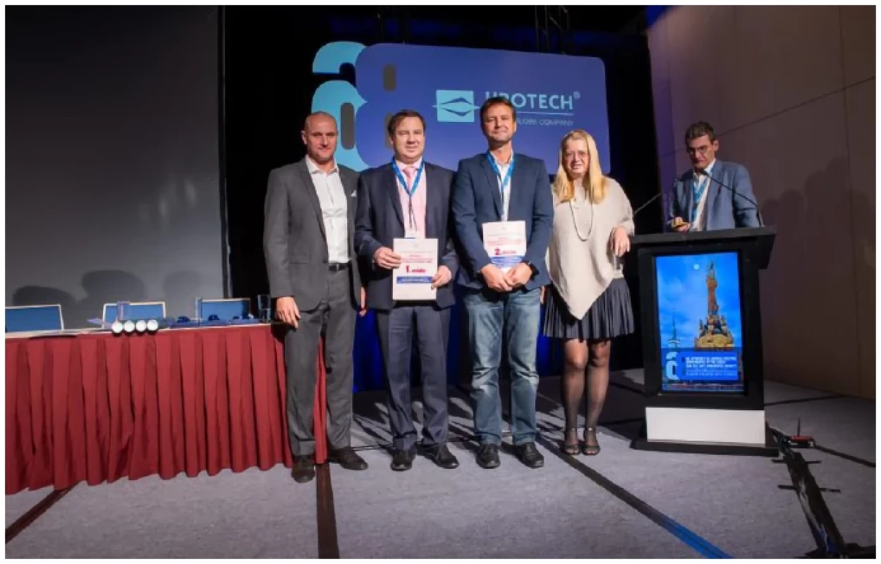 Výherci soutěže ČUS o nejlepší publikaci v kategorii C <br> 
Fig. 3. Winners of the Czech Urological Society Best Publication Competetion (Category C)