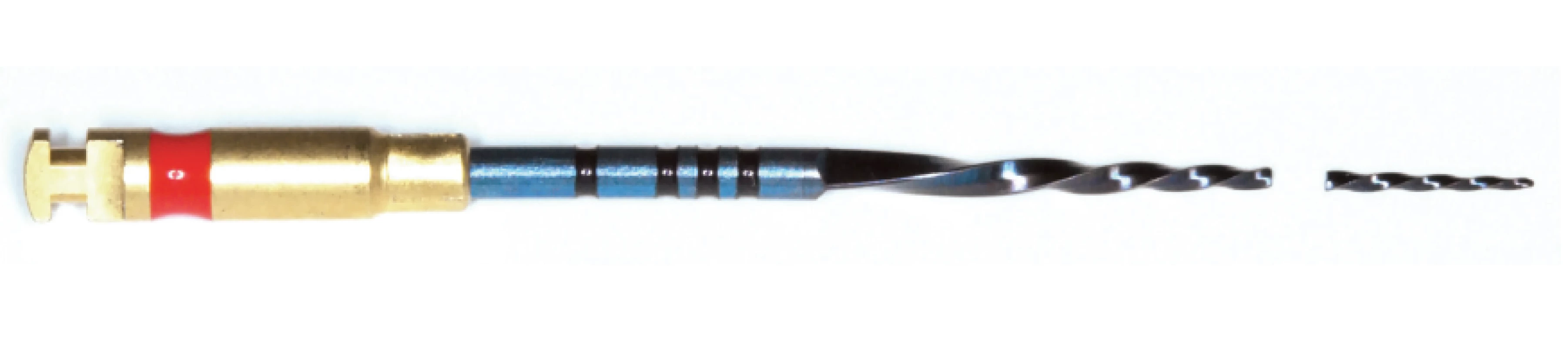 Nástroj Unicone Plus – se separovaným fragmentem<br>
Fig. 4<br>
Instrument Unicone Plus – with separated fragment