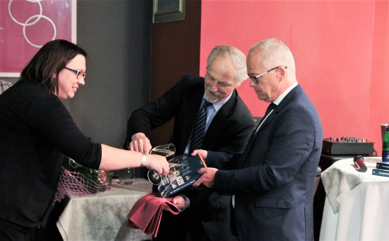 Křest publikace<br>
Fig. 4. Book launch ceremony