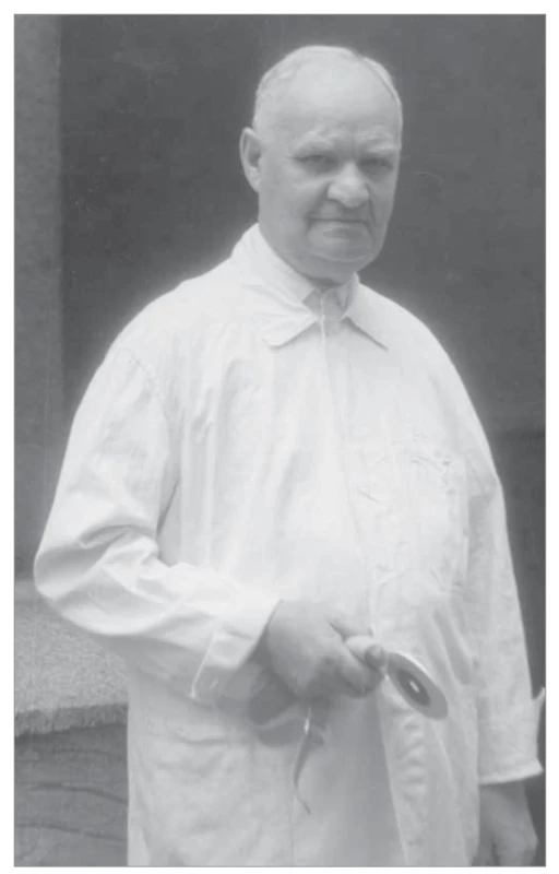 Akademik Antonín Přecechtěl v 50. letech
20. století.<br>
Fig. 6. Academician Antonín Přecechtěl in the 1950s.