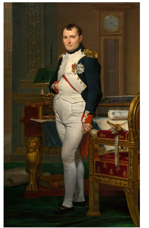 Napoleon I. ve své pracovně v Tuilerijském paláci