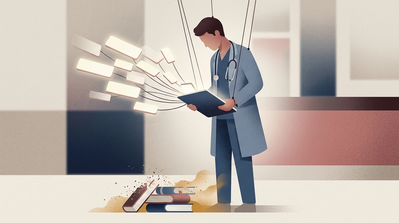 Používání generativní AI může zhoršovat klinickou kompetenci mediků a mladých lékařů