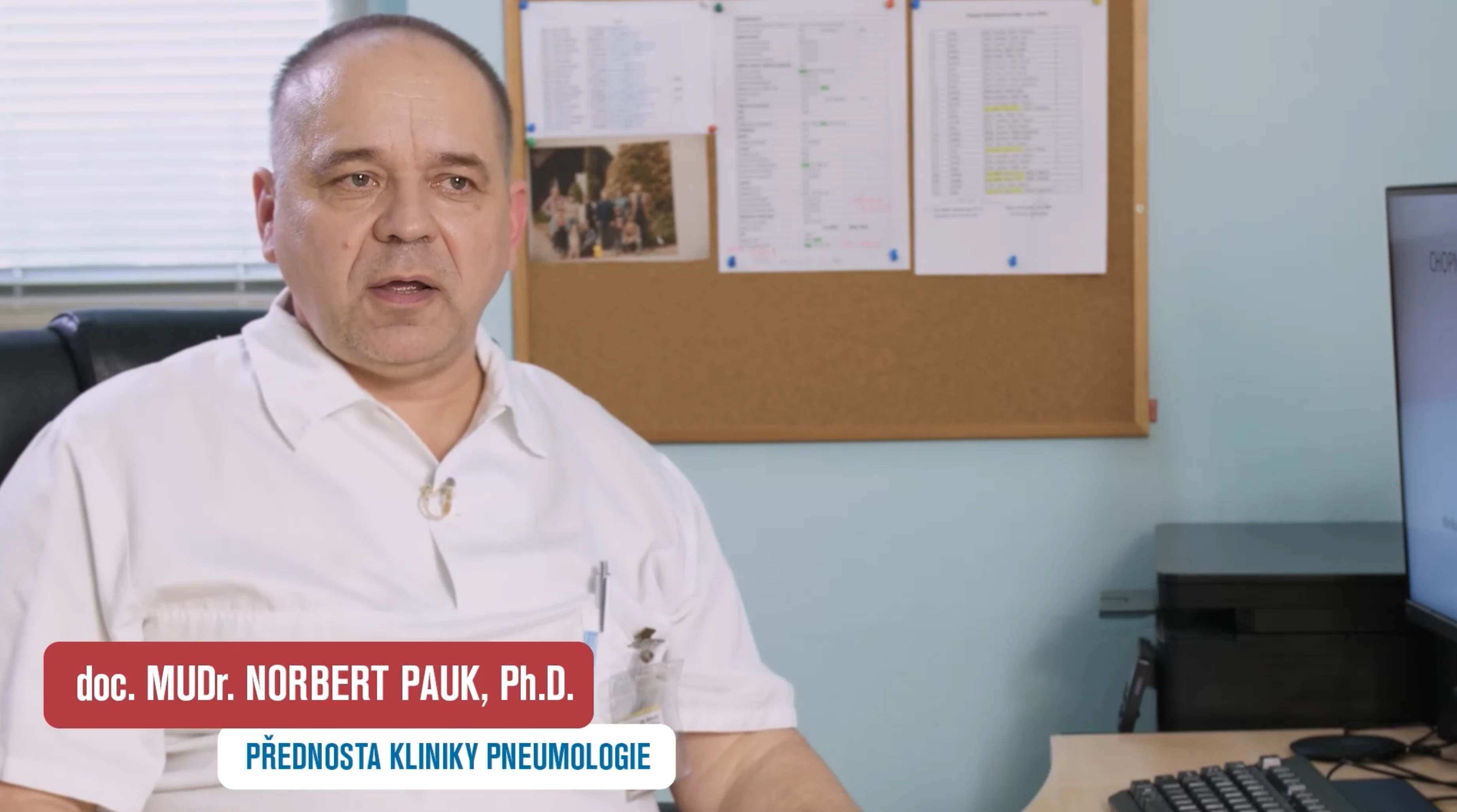 VIDEO: S doc. Norbertem Paukem o výsledcích biologické léčby astmatu ve FN Bulovka
