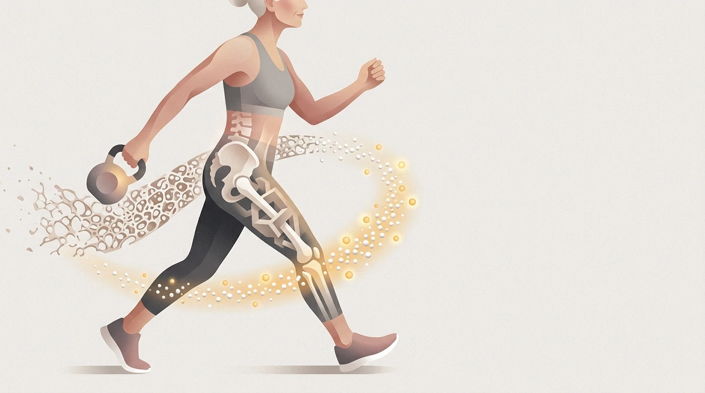 Synergie pohybu a suplementace Ca a vitaminu D: Jak maximalizovat BMD u postmenopauzálních žen?