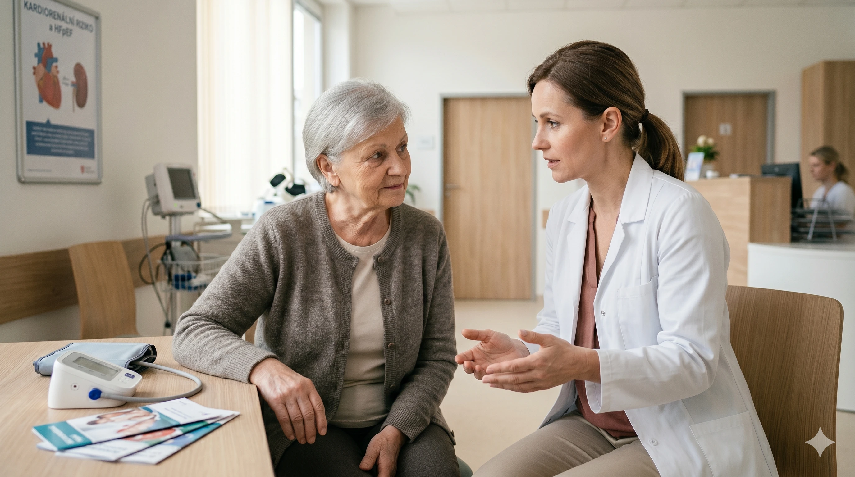 Srdeční selhání se zachovanou EF LK (HFpEF) − kardiorenální riziko a potřeba časného screeningu
