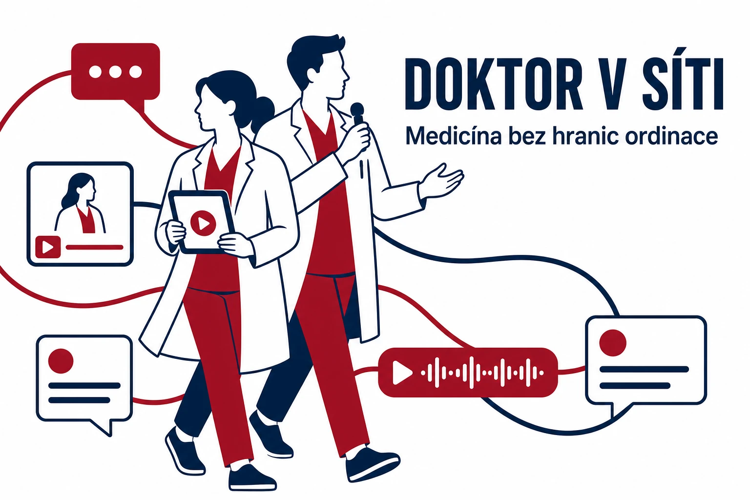 „Doktor v síti“ − naše nová série rozhovorů o medicíně mimo ordinaci