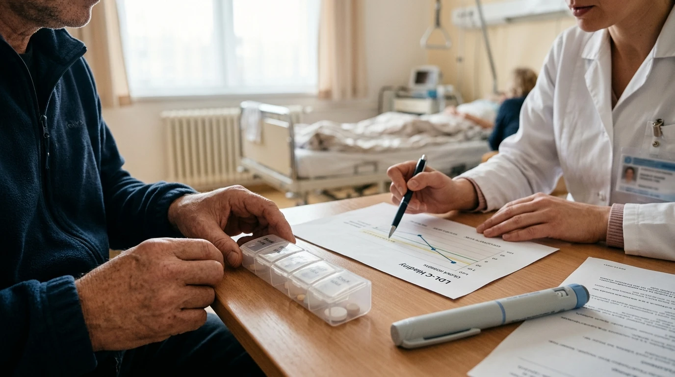 Časná kombinovaná hypolipidemická terapie po akutním koronárním syndromu − klíč k dosažení cílových hodnot LDL-C