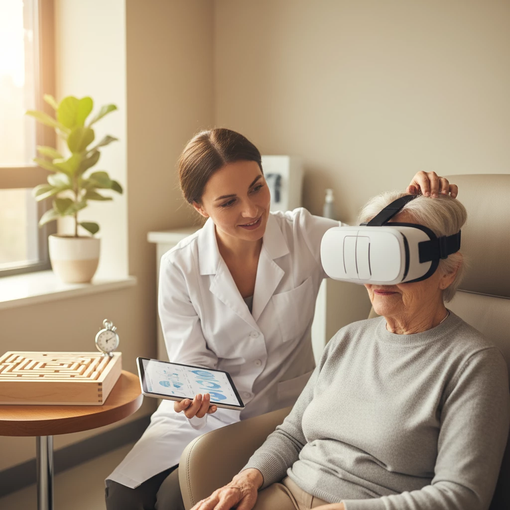 Jak mohou VR brýle posloužit jako diagnostická pomůcka demence?