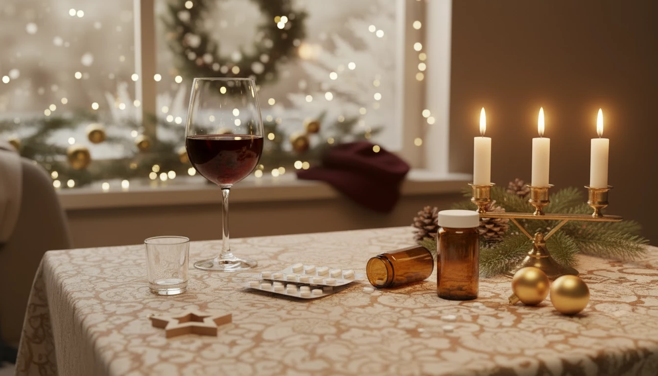 Alkohol, zima a léky − sezónní rizika interakcí